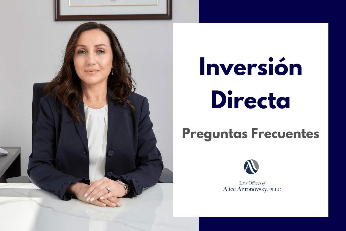 Visa EB-5 por Inversión Directa: Respondemos Sus Preguntas Más Frecuentes