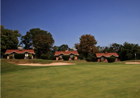 a photo of the view of hideaway hills play and stay cottages