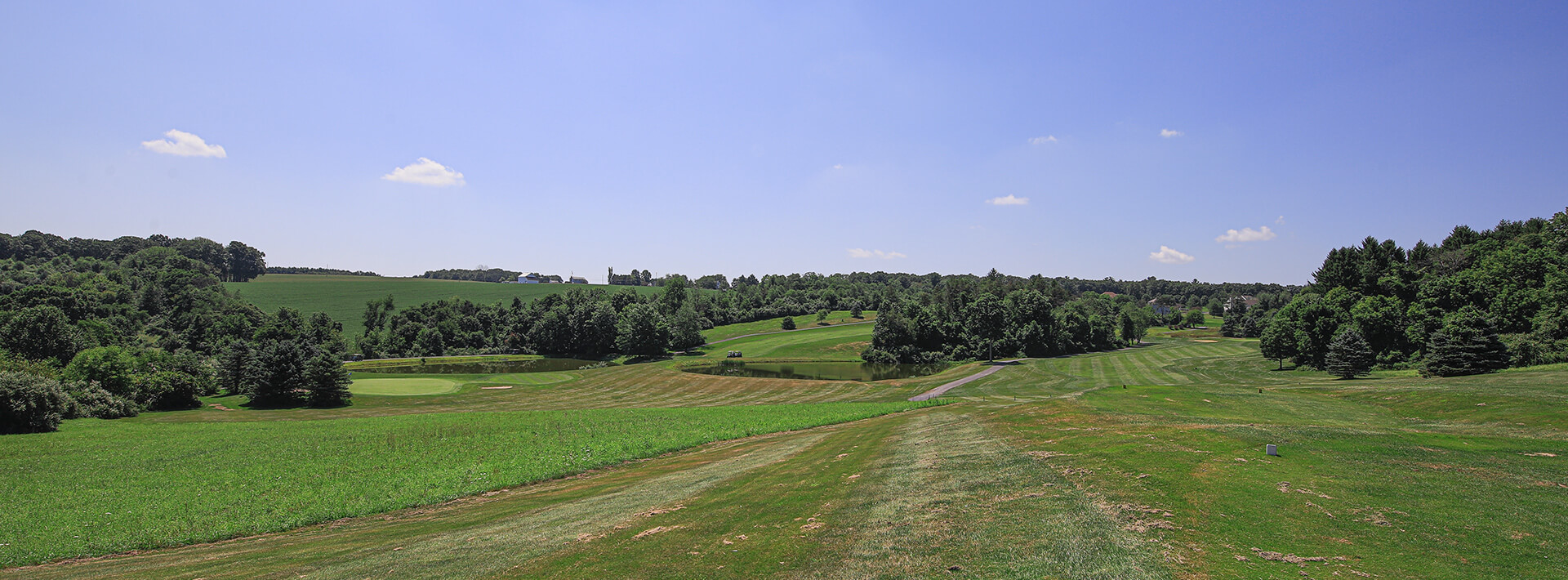 A photo of the Hideaway Hills golf course